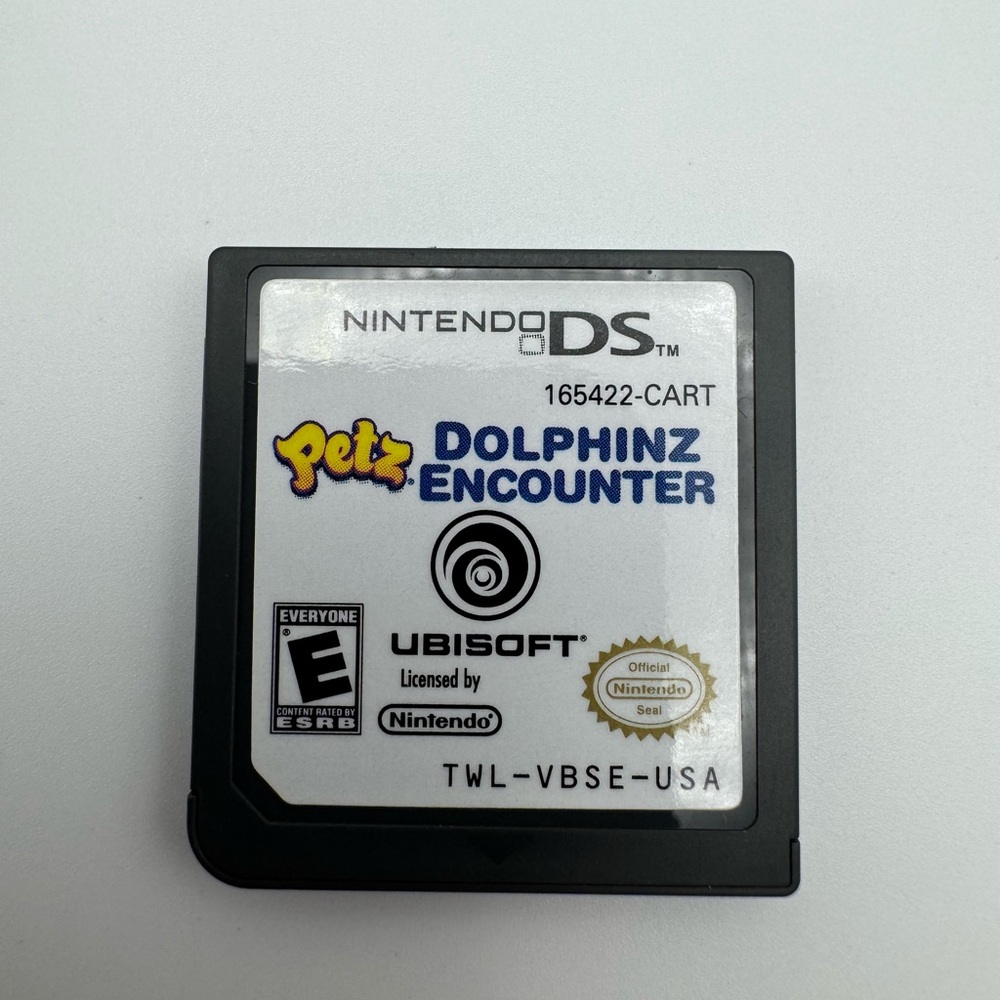 Petz Dolphinz Encounter for Nintendo DS Cartridge Only Tested and Working